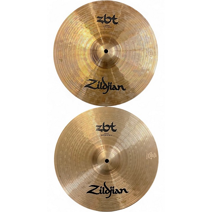 その他 Zildjian ZBT PLUS hihat 14 Used Zildjian 14in ZBT Plus Rock Hi Hats Pair Cymbal 33