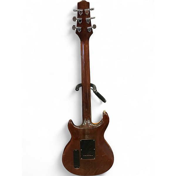Vintage 1980s Epiphone Spotlight Nouveau Trans Amber Solid Body Electric Guitar