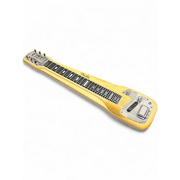 Vintage 1963 Fender CHAMP STUDENT 6 Antique Ivory Lap Steel