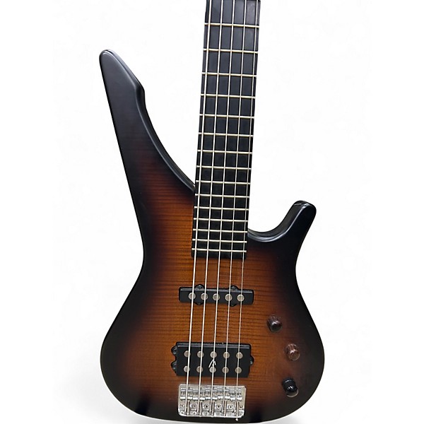 Used Manne NEWPORT 5 2 Tone Sunburst Electric Bass Guitar