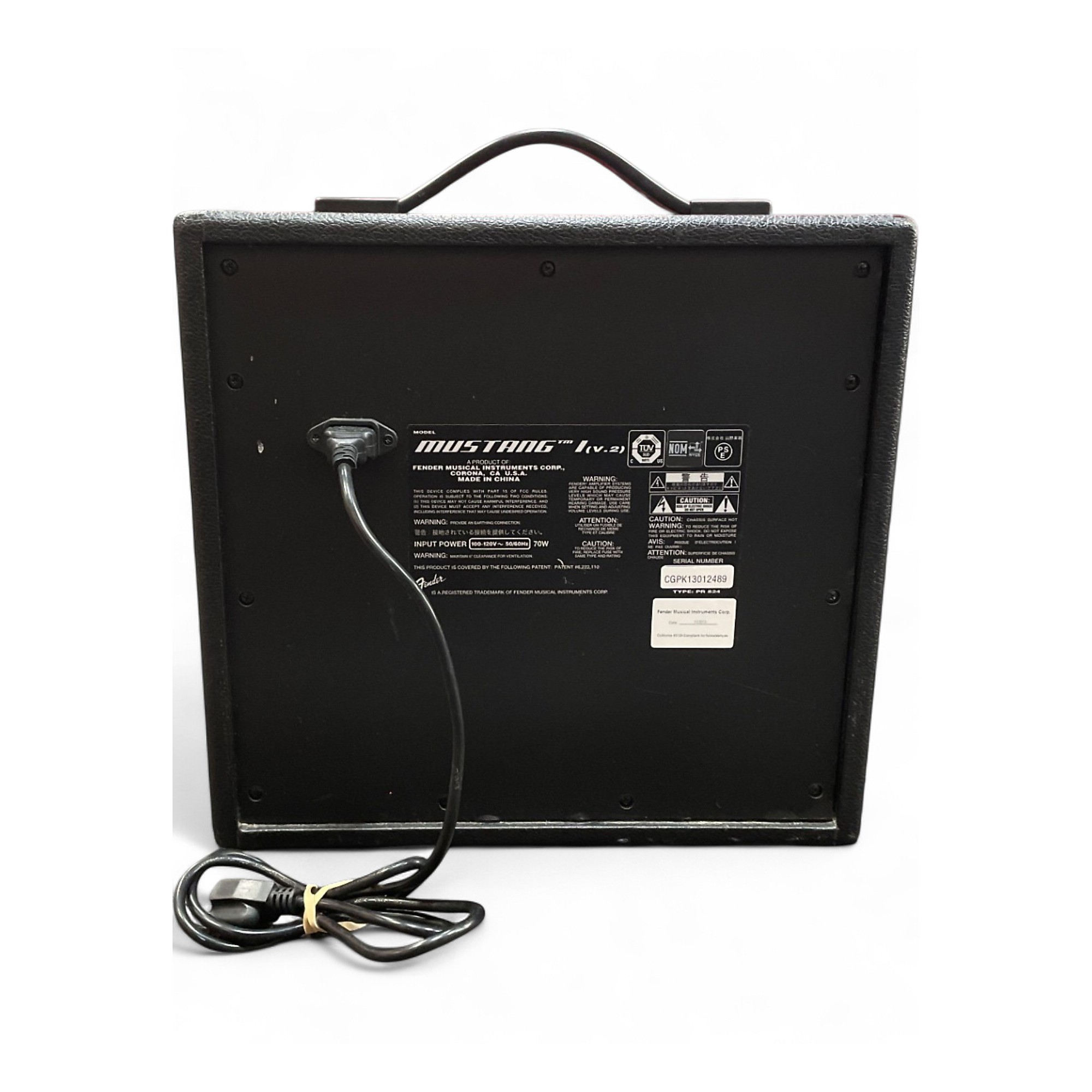 Used Fender Mustang I V2 20W 1X8 Guitar Combo Amp | Guitar