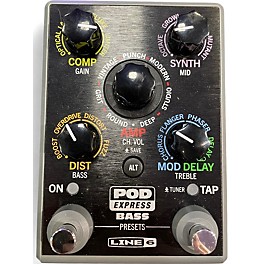 Used Line 6 POD EXPRESS BASS Bass Effect Pedal