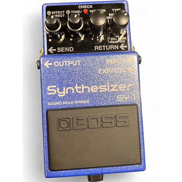 Used BOSS Synthesizer Sy-1 Pedal