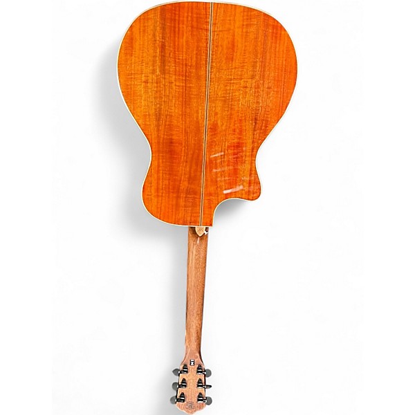 Used Washburn wcg55ce Natural Acoustic Electric Guitar