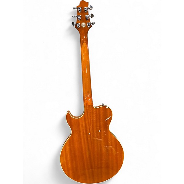 Used Greg Bennett Design by Samick RL-3/AM Quilted Maple Hollow Body Electric Guitar