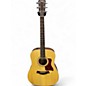 Used Taylor 210E Natural Acoustic Electric Guitar thumbnail