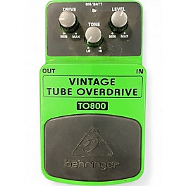 Used Behringer TO800 Vintage Tube Overdrive Effect Pedal