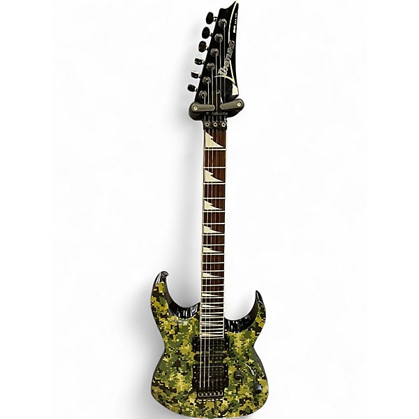 Used Ibanez RG370DXGP4 digital camao Solid Body Electric Guitar