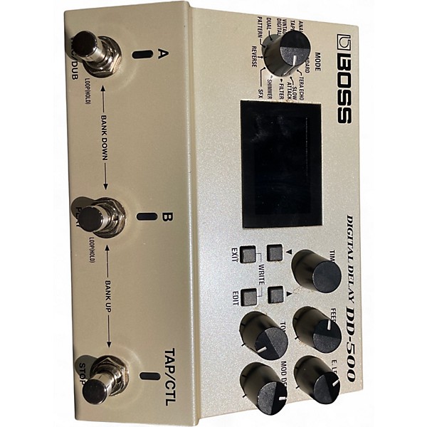 Used BOSS DD500 Digital Delay Effect Pedal
