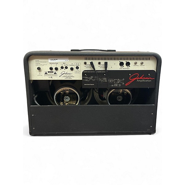 Used 1999 Johnson Amplification Millennium Stereo One-Fifty with J-12 Foot Control Guitar Combo Amp