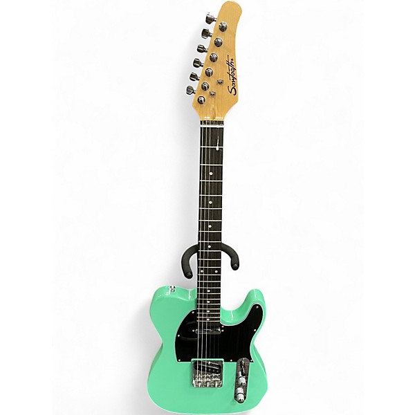 Used Sawtooth ET Seafoam Green Solid Body Electric Guitar