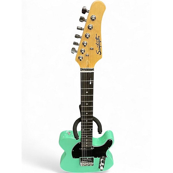 Used Sawtooth ET Seafoam Green Solid Body Electric Guitar