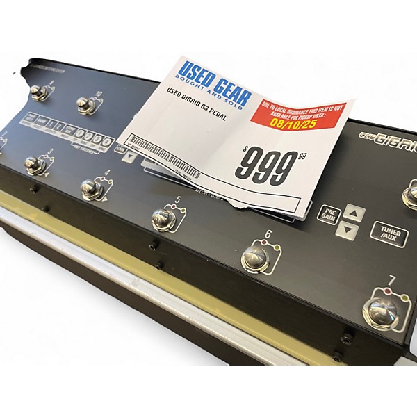 Used Gigrig G3 Pedal
