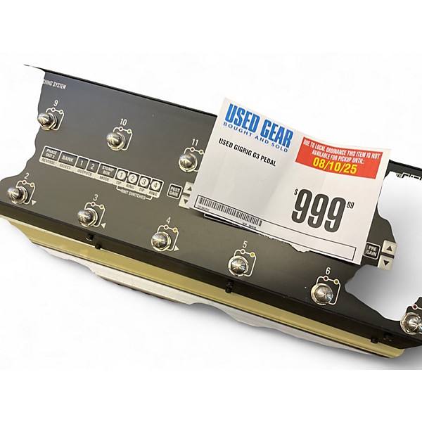 Used Gigrig G3 Pedal