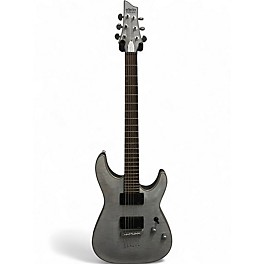 Used Schecter Guitar Research C1 Platinum grey Solid Body Electric Guitar