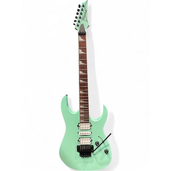 Used Ibanez rg470dx Surf Green Solid Body Electric Guitar
