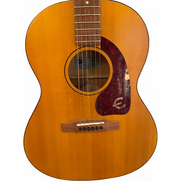 Used Epiphone FT30-A Natural Acoustic Electric Guitar