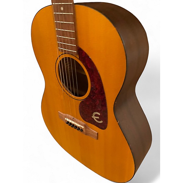 Used Epiphone FT30-A Natural Acoustic Electric Guitar