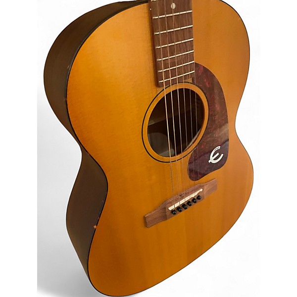 Used Epiphone FT30-A Natural Acoustic Electric Guitar