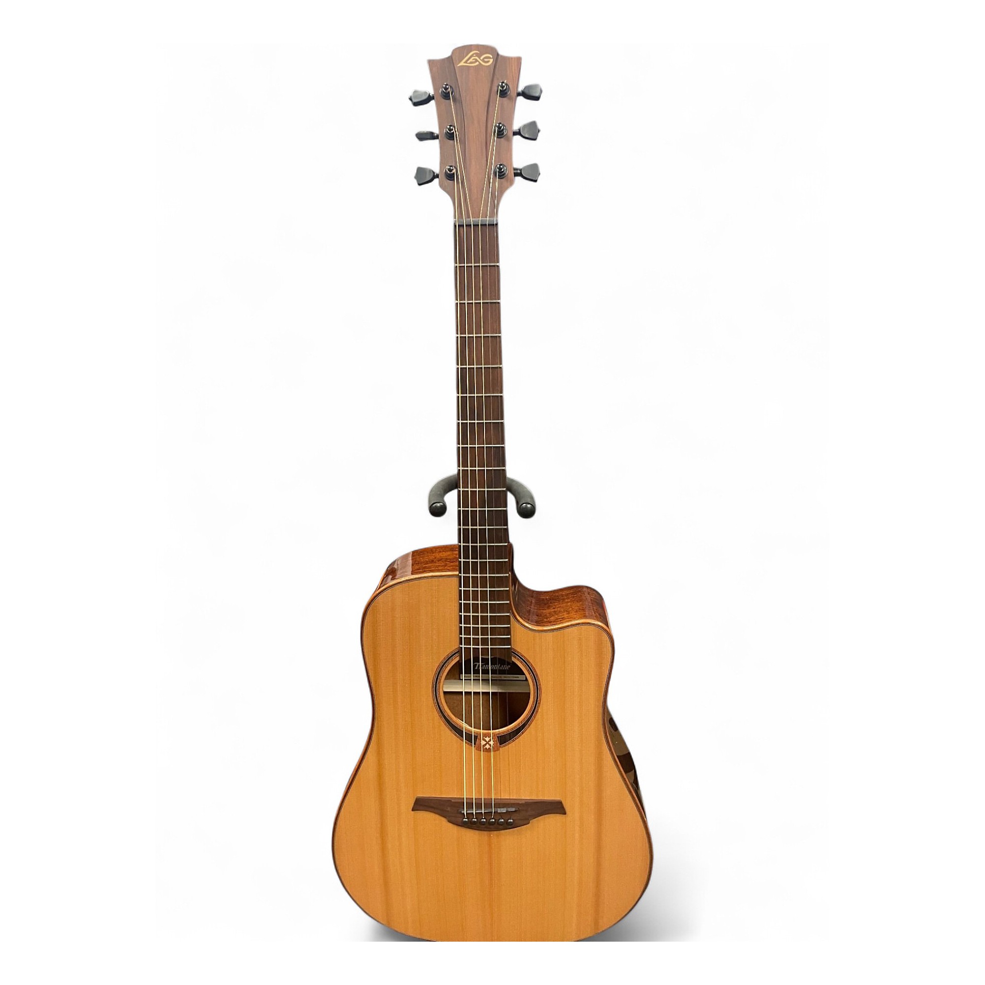 【美品】LAG GUITARS T118DCE-BRS アコースティックギター 119565.jpg