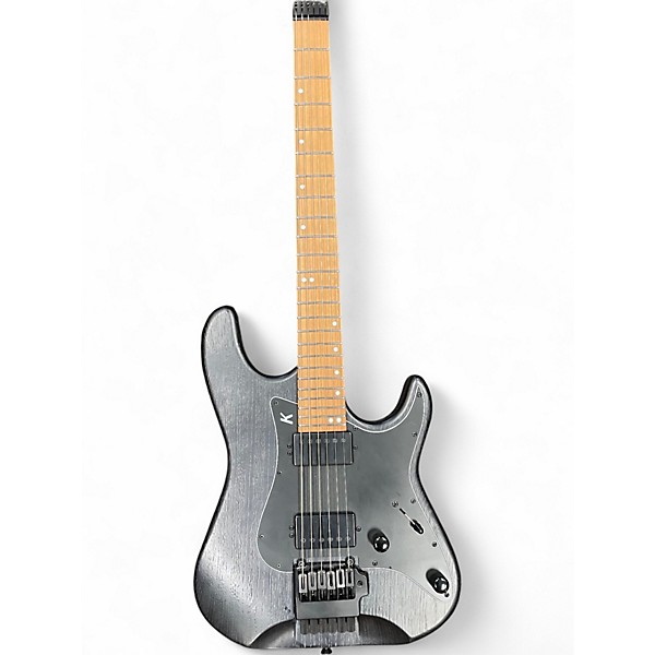 Used Kiesel DELOS HEADLESS BLACK Solid Body Electric Guitar