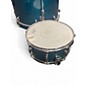 Used TAMA 7 Piece Superstar CLASSIC Blue Drum Kit