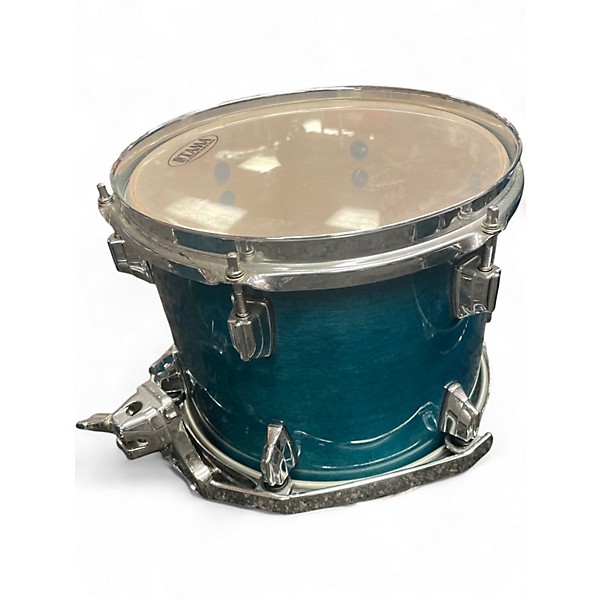 Used TAMA 7 Piece Superstar CLASSIC Blue Drum Kit