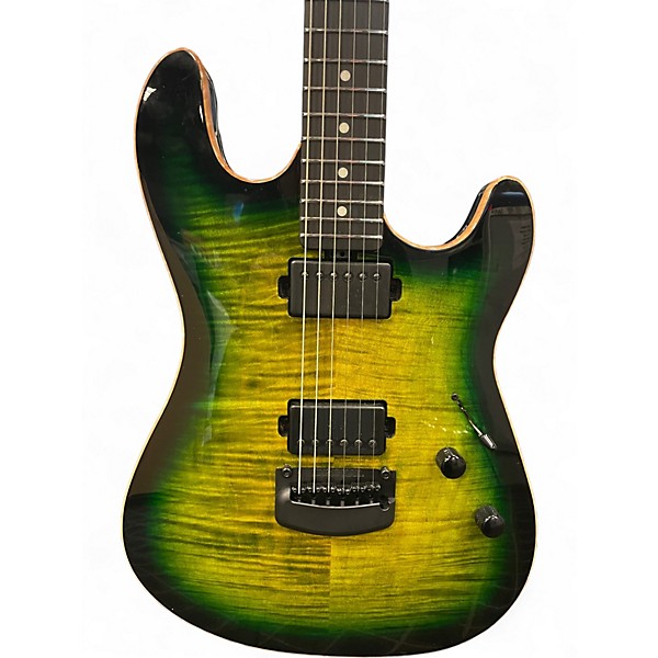 Used Ernie Ball Music Man Sabre Cobra Burst Solid Body Electric Guitar