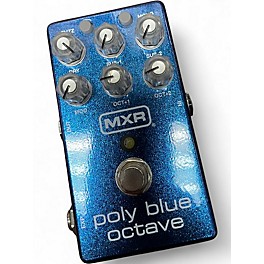 Used MXR M306 POLY BLUE OCTAVE Effect Pedal