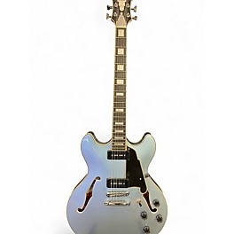 Used D'Angelico Premier Series DC Pelham Blue Hollow Body Electric Guitar