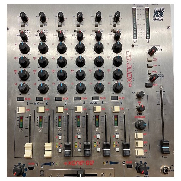 Used Allen & Heath Xone 62 DJ Mixer