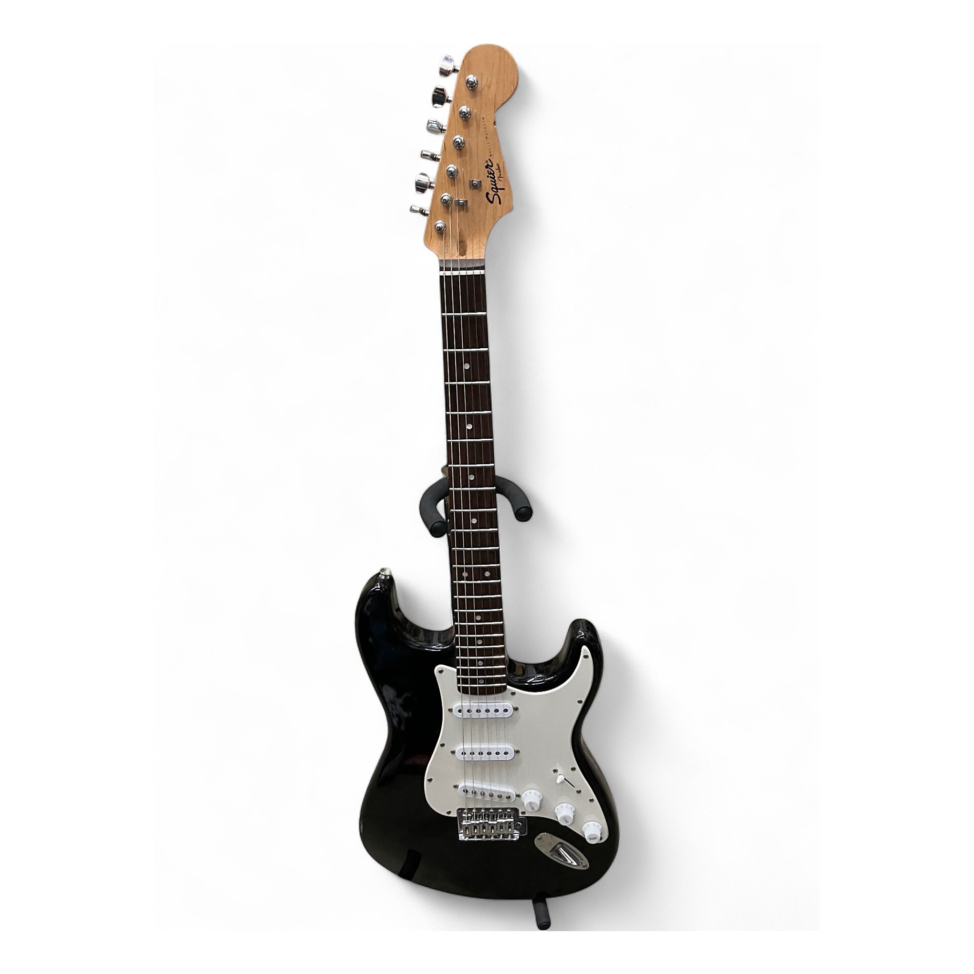 Used Squier Bullet Stratocaster Black Solid Body Electric