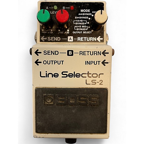 Used BOSS LS2 Line Selector Pedal | Guitar Center