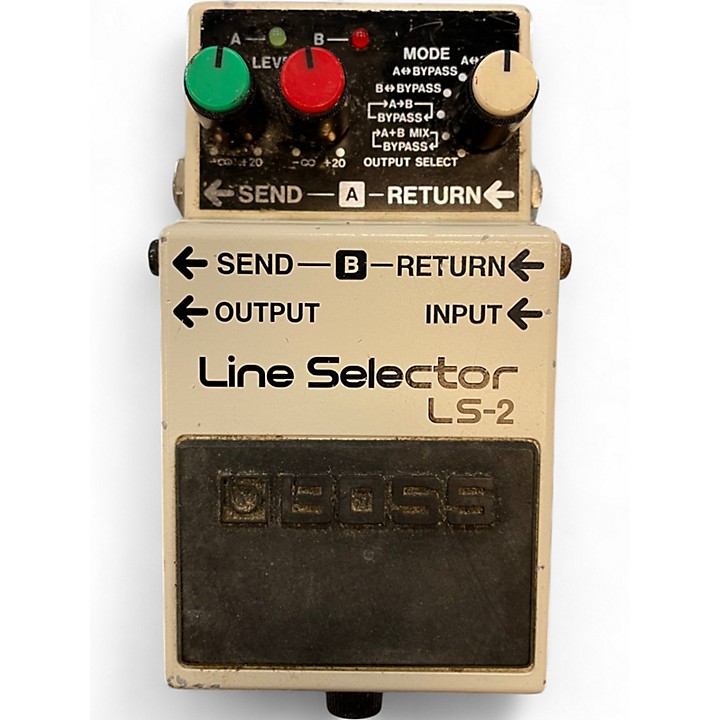 【美品】BOSS LS-2 Line Selector Used BOSS LS2 Line Selector Pedal | Guitar Center