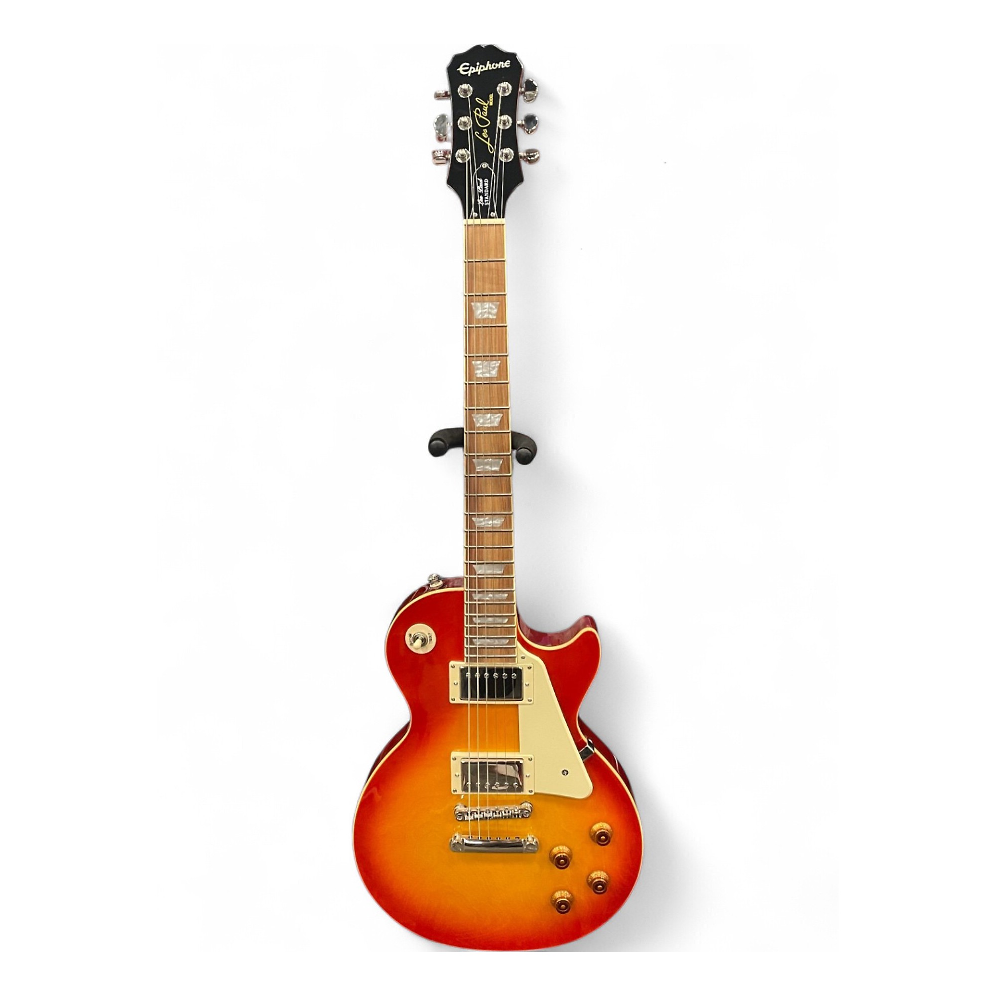 2018年製【Epiphone|Les Paul】Cherry Used Epiphone Les Paul Standard Cherry Sunburst Solid Body