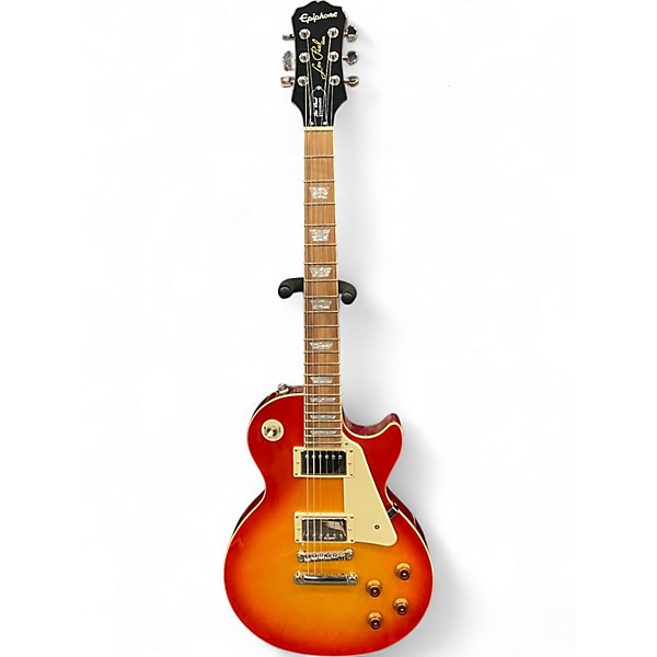 Used Epiphone Les Paul Standard Cherry Burst Solid Body