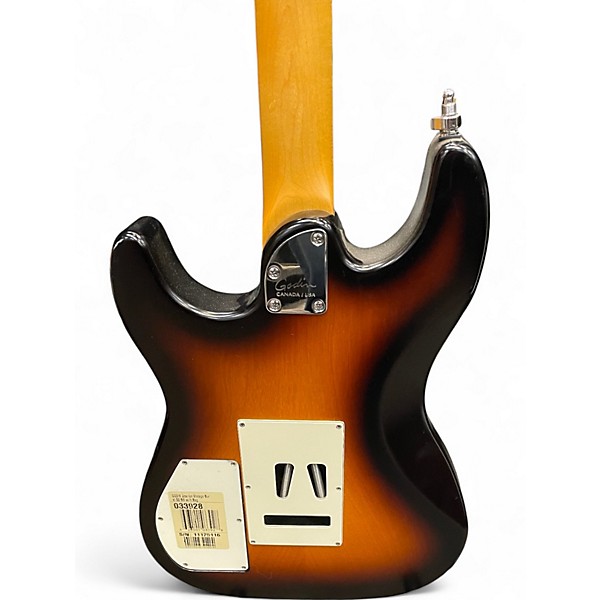 Used Godin Session Vintage Burst Solid Body Electric Guitar