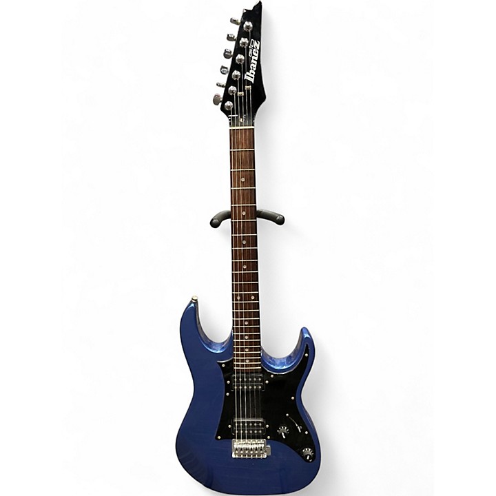 Used Ibanez GRX20Z Jewel Blue Solid Body Electric Guitar