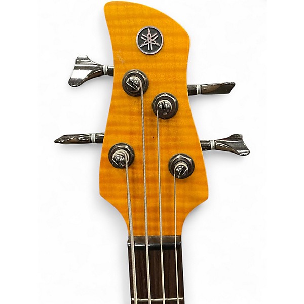 Used Yamaha TRBX604FM Natural Electric Bass Guitar