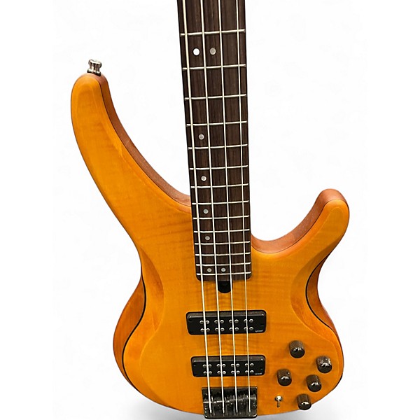 Used Yamaha TRBX604FM Natural Electric Bass Guitar