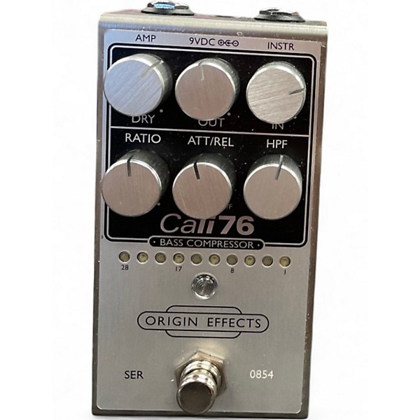 Used Origin Effects Cali76 Bass Compressor Bass Effect Pedal