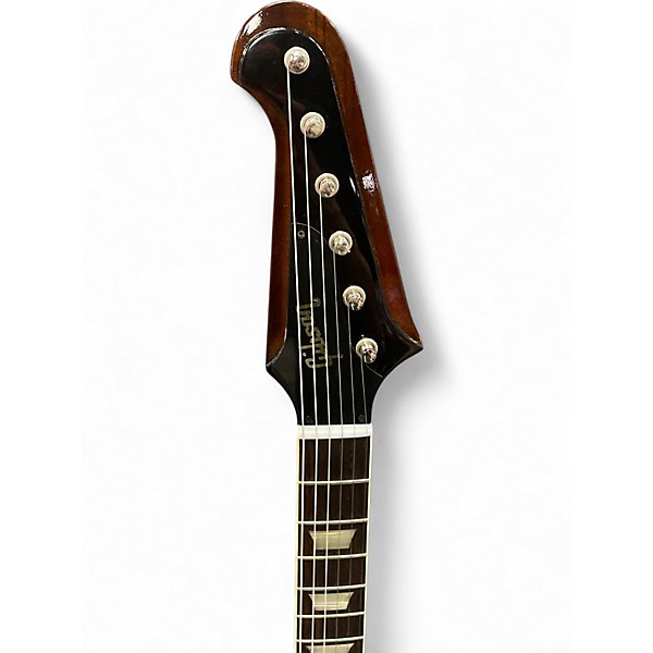 Used 2024 Gibson Custom 1963 FIREBIRD V Vintage Sunburst Solid Body Electric Guitar
