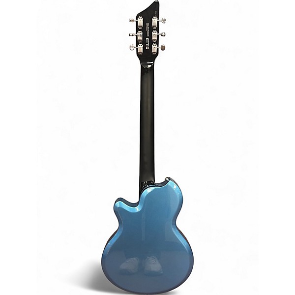 Used Supro 2020BM Westbury Dual Pickup Island Series Ocean Blue Metallic Solid Body Electric Guitar