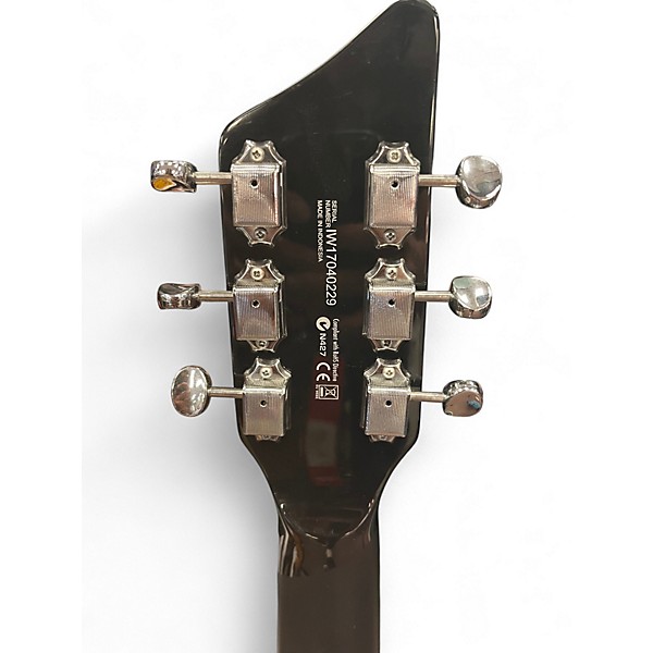 Used Supro 2020BM Westbury Dual Pickup Island Series Ocean Blue Metallic Solid Body Electric Guitar