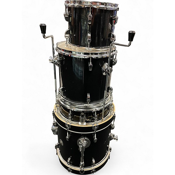 Used PDP by DW 4 Piece New Yorker Black Onyx Sparkle Drum Kit