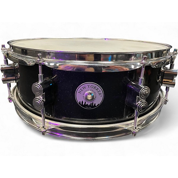 Used PDP by DW 4 Piece New Yorker Black Onyx Sparkle Drum Kit