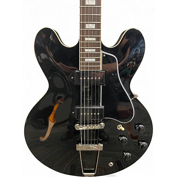 Used Gibson ES330 Black Hollow Body Electric Guitar
