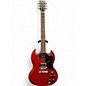 Used Gibson 1960S Tribute SG Special Worn Cherry Solid Body Electric Guitar thumbnail