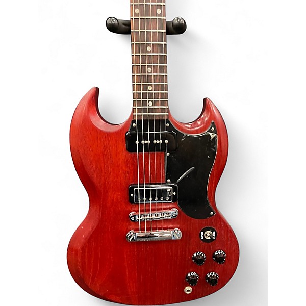 Used Gibson 1960S Tribute SG Special Worn Cherry Solid Body Electric Guitar