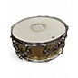 Used DW 5.5X14 Collector's Series Brass Snare Polished Brass Drum thumbnail